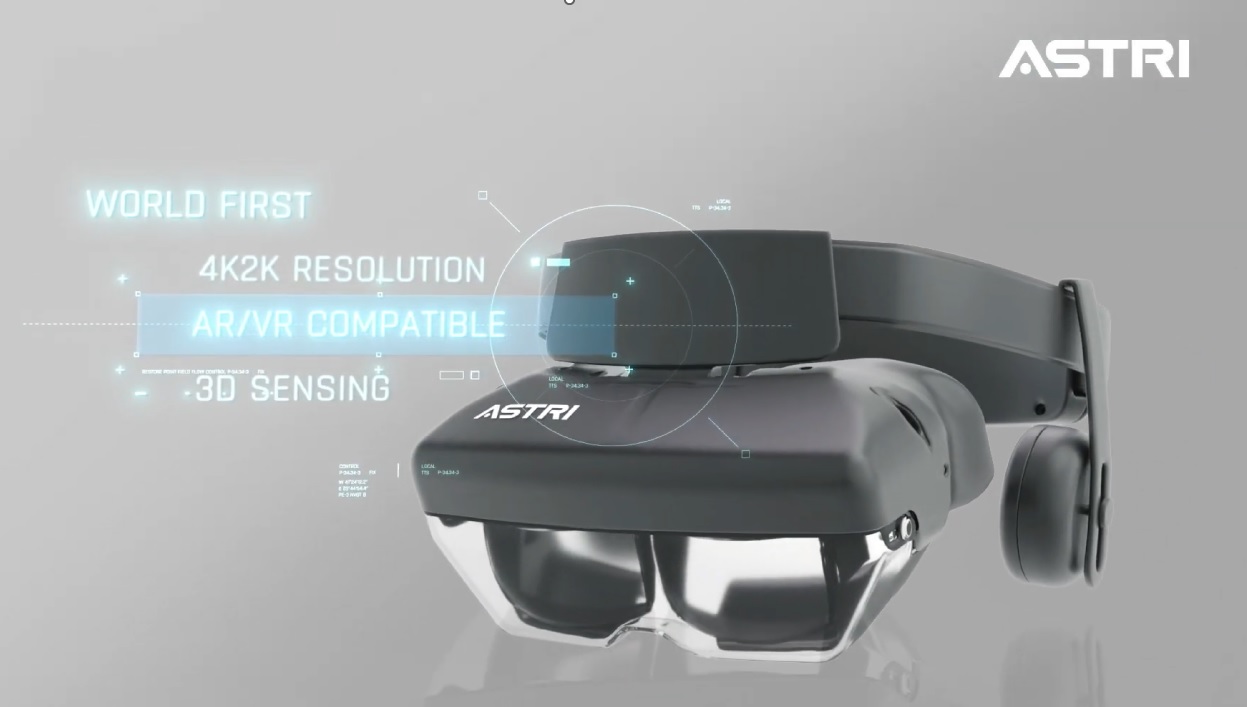 應科院4K2K AR/VR感測頭戴式顯示器 榮獲「2022香港資訊及通訊科技獎」